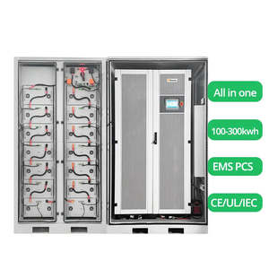 Système de Stockage d'Énergie Hybride OEM 100kW-500kW avec Batterie Solaire 200kWh, 150kW, 100kW, 200kW, 300kW, 500kW, Type de Refroidissement 100kW, 200kW, 30kW - Product Image 1