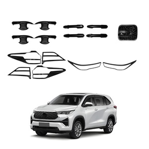 ชุดแต่งภายนอกรถยนต์พลาสติก ABS สีดำแบบครบชุด ขายดี สำหรับ Toyota Innova - Product Image 2