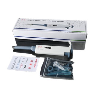 ปิเปตต์ดิจิตอลปรับได้ Tong Sheng 100-1000ul ช่องเดียว หัวปิเปตต์ที่ใช้งานร่วมกันได้หลากหลาย - Product Image 2