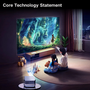 C6 Pro kinh doanh Android thông minh cho Bluetooth Wi-Fi điện thoại 4k rạp hát tại nhà chiếu với <span class=keywords><strong>LED</strong></span> video 3D Movie Freestyle Beamer - Product Image 3