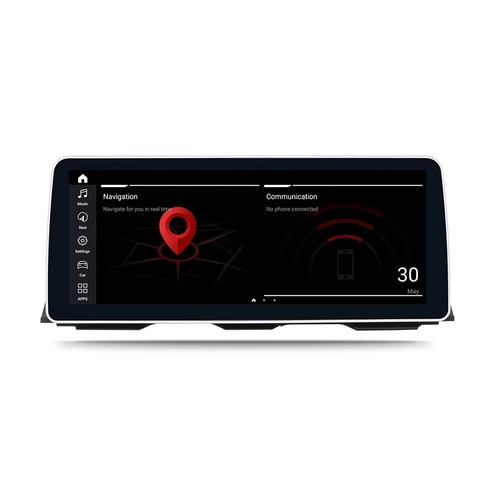 Автомобильный радиоприемник IPS 12,3 дюймов Android 10 для BMW 5 серии F10 CIC 2010-2012 автомобильная система GPS с памятью 4 + 64 ГБ