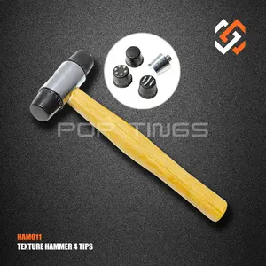 PopTings Jewelry Making Tools HOT Sale DIY Beading Tools Texturing Hammers HAM011 Texturing Rubber Mallets