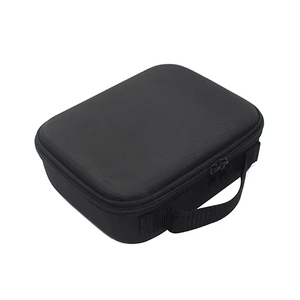 Étui de rangement carré en nylon imperméable pour interphone avec sac en filet, étui en EVA moulé et résistant à l'usure - Product Image 1