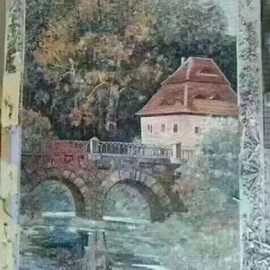 Mosaïque en papier pour décoration d'intérieur, Art moderne, pièces, pierre naturelle, <span class=keywords><strong>Puzzle</strong></span>, Art mosaïque - Product Image 4