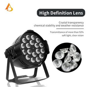 Luces LED Par RGBWA 5 en 1 de 18x15w para Bodas, Iluminación de Escenarios y Eventos - Product Image 4