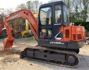 Mini pelle DX55 originale Doosan avec composants du moteur Yanmar, y compris le moteur de la pompe à engrenages PLC - Product Image 4