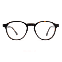 Nouvelles lunettes de vue pour femmes, monture ronde en acétate, style rétro classique, tendance, avec impression de diamants
