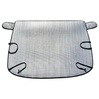 Pare-soleil de voiture à motif quadrillé, type carte, best-seller transfrontalier pour influenceurs TikTok Kuaishou, disponible en gros