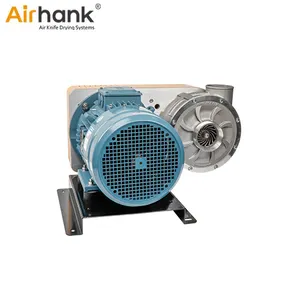 Hava ve gaz kullanımı için 7.5KW tek pompa 345V/415V kayış tahrikli santrifüj Turbo üfleyici