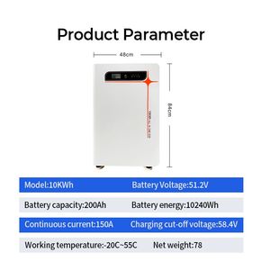 Batterie de stockage d'énergie domestique verticale 25 kWh 48 V - Product Image 6