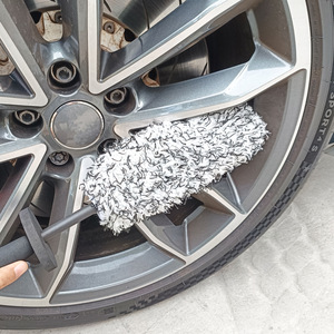 Brosse de nettoyage de voiture en <span class=keywords><strong>microfibre</strong></span> PMS 45*8*21cm, kit de brosses de détaillage, brosses de lavage de voitures avec long manche pour le nettoyage automobile - Product Image 5