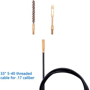 Gun Barrel Cleaning <b>Brush</b> Set 12GA 20GA Phosphor Bronze Copper Wire Bristle For Shotgun Maintenance - Product Image 3