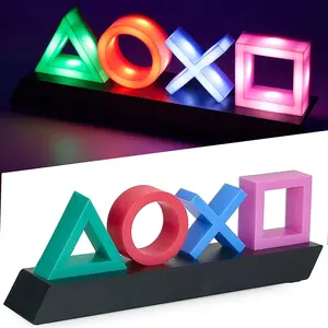 थोक प्रकाश गेमिंग-आधुनिक आंतरिक वातावरण गेमिंग एलईडी प्रकाश संगीत प्रतिक्रियाशील खेल कमरे रोशनी आरजीबी ध्वनि नियंत्रण ताल प्रकाश
