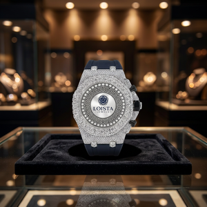 Montre en Moissanite Haut de Gamme en Promotion pour Soirées en Club et Style Célébrité – Disponible à Prix Avantageux LOISTA - Product Image 2