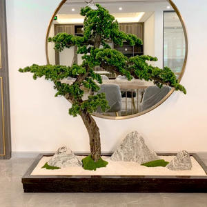 Yeni Çin Tarzı Yapay Çam Ağacı, Büyük Karşılama Çamı, Arhat Çamı, İç Mekan Dekorasyonları, Peyzaj Dekorasyonu ve Yeşil Bitkiler - Product Image 1