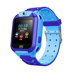 Gran oferta Q12 moda Full Touch Dial llamada cámara <span class=keywords><strong>Video</strong></span> <span class=keywords><strong>Chat</strong></span> GPS 4G WIFI Androidt reloj inteligente para niños teléfono con tarjeta Sim - Product Image 1