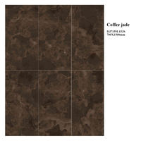 Foshan 750*1500mm Carreau de porcelaine brillant de luxe Carrelages de sol en céramique pour le salon Chine
