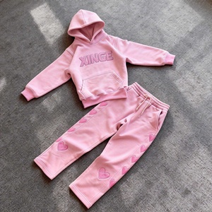 Nouvelle Collection 2026 : Survêtements Streetwear Style Américain – Pantalons de Survêtement Double Couche et Hoodies Oversize Personnalisables avec Broderie et Impression - Product Image 3