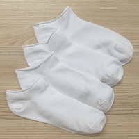 Chaussettes de cyclisme aérodynamiques sur mesure, coupe basse, partie inférieure semi-finie non finie