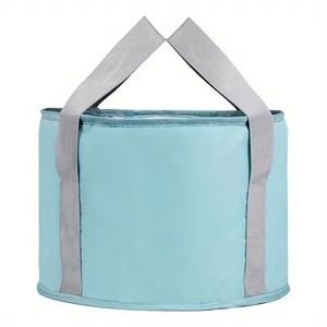 Portable Pliable Silicone <span class=keywords><strong>Adulte</strong></span> Bébé Bassin De <span class=keywords><strong>Bain</strong></span> En <span class=keywords><strong>Plastique</strong></span> Pliant Baignoire À Linge avec Salle De Bains Cuisine Accessoires pour Voyage À Domicile - Product Image 2