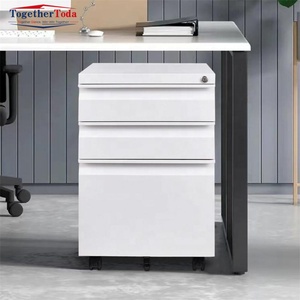 Structure de tiroir mobile à roulettes abordable et durable avec serrure pour armoire de rangement de dossiers – Vente en gros - Product Image 1