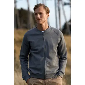 Sudadera Bomber de Algodón Orgánico, merchandising sostenible - Product Image 1