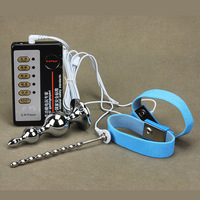 Électrochoc Dilatateurs Urétraux Sonde Cathéter Châteté Stimulation de l'Urètre Pénis Métal Plug