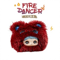 MayMei Meow Academy Series Fantasy Sci-Fi Mystery Blind Box Vinyl Plush Bag Charm Cute Mini Cat 1/12 Scale Designer Toy