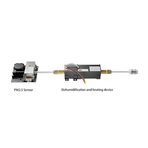 เซ็นเซอร์ตรวจจับฝุ่น ONETEST-100S-PMT พร้อมโมดูลลดความชื้นและระบบทำความร้อน, เครื่องตรวจวัด PM2.5 PM10 TSP สำหรับสภาพความชื้นสูง - Product Image 2