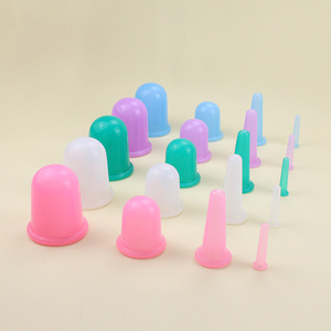 Juego <span class=keywords><strong>de</strong></span> <span class=keywords><strong>masaje</strong></span> con ventosas faciales <span class=keywords><strong>de</strong></span> grado médico, <span class=keywords><strong>Copa</strong></span> suave para cara, ojos y cuerpo para promover la regeneración <span class=keywords><strong>de</strong></span> colágeno - Product Image 5