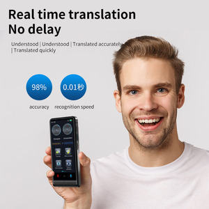 Traduttore Vocale Istantaneo Offline – 138 Lingue, Schermo Touch, Registrazione E Bluetooth Per Viaggi E Lavoro