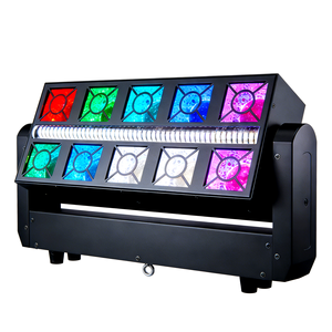 Nuova Barra Mobile a LED 10*25W RGBW 4in1 con Effetto Strobo a 5 Livelli per Eventi, Palcoscenici e Progetti in Club - Product Image 4