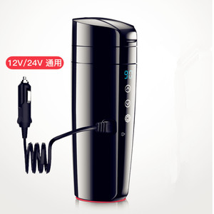 Electric Hot Water Cup 12V 24V Car Kettle Temperature Control Automatic Shut Off Vehicle Power Supply - Product Image 4