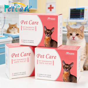 ชุดตรวจวินิจฉัยโรค <span class=keywords><strong>FIV</strong></span>/FELV/FHW 3-in-1 สำหรับ<span class=keywords><strong>แมว</strong></span>ที่บ้าน แบบรวดเร็ว ความไวสูง พร้อมตัวอย่างฟรีสำหรับสัตวแพทย์ - Product Image 5