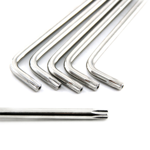 45 # פלדה s2 סגסוגת פלדה כרום אבץ מצופה L-צורה ראש torx מפתח allen ברגים עם מערכת מטרי oem להתאמה אישית - Product Image 2