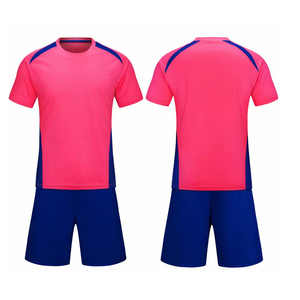 ชุดฝึกซ้อมฟุตบอล ระบายอากาศได้ดี แขนสั้น โพลีเอสเตอร์ 100% สกรีนลายตามสั่ง คุณภาพสูง เสื้อฟุตบอลทีมชายหญิง - Product Image 3