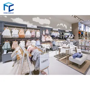 Commercio all'ingrosso personalizzata boutique vestiti del bambino negozio di interior design, bambini negozio di abbigliamento interior design