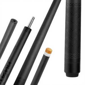 Taco de billar de fibra de carbono de 2 piezas, taco de billar de 1/2 pieza con unión de acero inoxidable, taco de snooker - Product Image 3