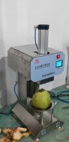 Best verkochte elektrische automatische kokosnootschil-, boor- en snijmachine voor bakkerijen