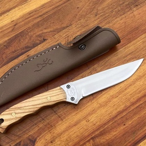 มีดพกพา Y2 Tactical คุณภาพสูง ใบมีดสแตนเลส พร้อมปลอกไม้ OEM แบบปรับแต่งได้ สำหรับใช้งานอุตสาหกรรมและ EDC - Product Image 2