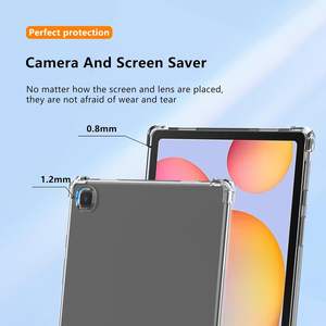 Housse de tablette en silicone TPU pour <span class=keywords><strong>Samsung</strong></span> Galaxy <span class=keywords><strong>Tab</strong></span> <span class=keywords><strong>S6</strong></span> <span class=keywords><strong>Lite</strong></span> 10,4'' 2024, protection contre les chutes, antichoc, <span class=keywords><strong>coque</strong></span> anti-jaunissement - Product Image 2