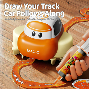 Nuova Pista per Auto Slime Personalizzabile, Giocattolo Educativo Creativo Fai-da-Te in Plastica, Pista Elettrica Magica per Bambini - Product Image 2