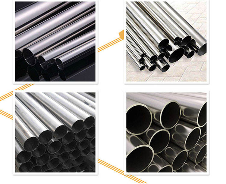 Mirror Golden Stainless Steel Pipe Titanium Electroplating Pipe