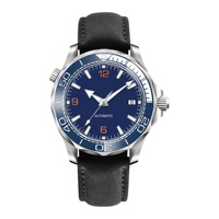 NOUVEAU 41mm Logo Personnalisé NH35 Montre Squelette Automatique pour Hommes Qualité Mouvement Seiko Japonais Fermoir Caché Montre en Cuir Véritable