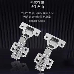 Bisagra para Muebles Higold de Acero Inoxidable con Cierre Suave, Diseño Minimalista de Superficie Completa - Product Image 4