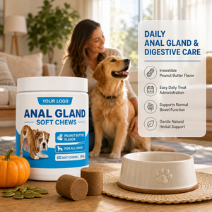Granuli Morbidi Personalizzati <span class=keywords><strong>per</strong></span> Ghiandole Anali di Animali Domestici con Vitamina E <span class=keywords><strong>per</strong></span> Gatti e <span class=keywords><strong>Cani</strong></span>, Assorbimento Rapido, Supporto Immunitario Sicuro, Cura Digestiva - Product Image 6