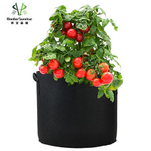 Muestra gratis 100-400 Gal Jardín Invernadero UV Siembra Vivero Plantación Fieltro Growbags Tomate Potato Cultivo Macetas Protección UV - Product Image 3