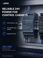 Alimentation électrique KNX JINK JKS-24P Matter System 24V 2.5A pour rail DIN, accessoire d'automatisation de la maison intelligente