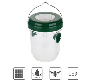 Pièges à guêpes OEM Dll581 pour l'extérieur, à suspendre, alimentés par énergie solaire, imperméables, non toxiques, réutilisables - Product Image 3