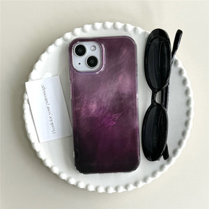 Custodia <span class=keywords><strong>viola</strong></span> per telefono in TPU con motivo sbavatura per <span class=keywords><strong>iPhone</strong></span> 16 15 <span class=keywords><strong>14</strong></span> 13 <span class=keywords><strong>Pro</strong></span> <span class=keywords><strong>Max</strong></span> Plus <span class=keywords><strong>Cover</strong></span> per telefono antiurto - Product Image 1